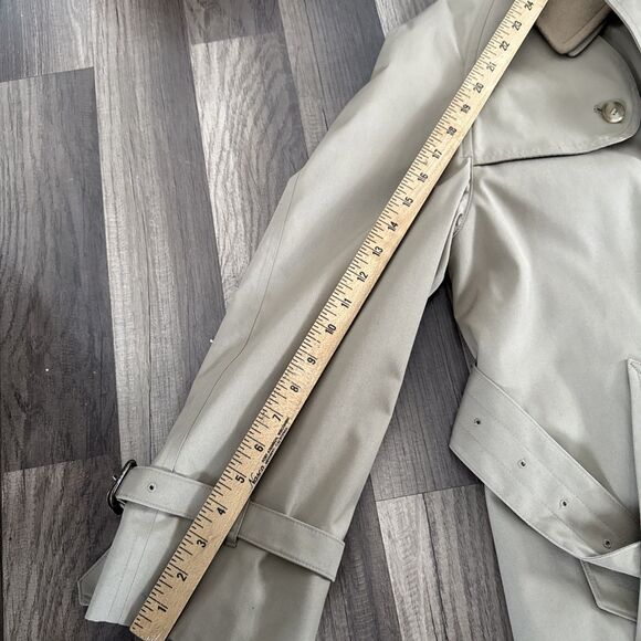 Vintage Brooks Brothers Mens Sz 36 Short Tan Over Coat Dacron Polyester DuPont - Picture 5 of 12